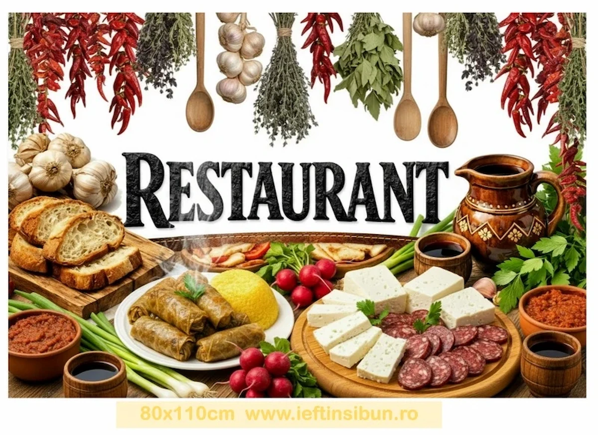 Banner Personalizat Restaurant