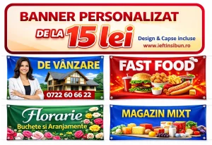 banner personalizat