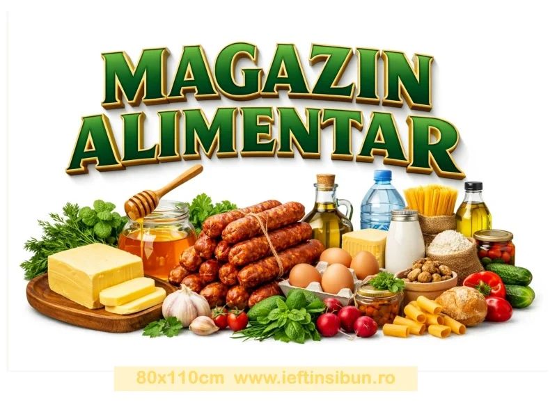 Banner personalizat Magazin Alimentar